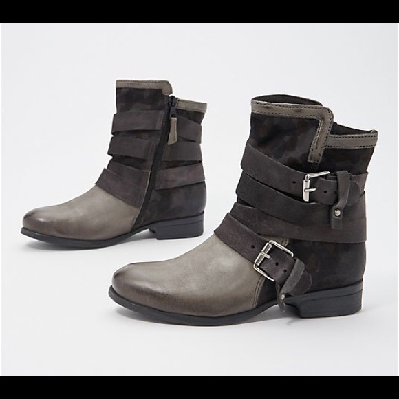 miz mooz savvy buckle bootie